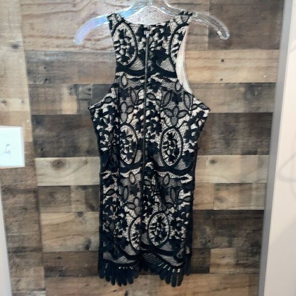 Lovers & Friends Black Lace Caspian Shift Dress - Picture 6 of 8